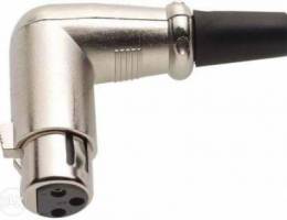 Stagg Female XLR hook plug (3 pins)