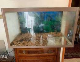 aquarium for sale jehez ma3o kel 8rado