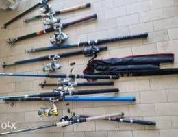 Rods and reels