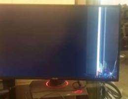 ASUS 1440P Monitor 165 HZ 27" BROKEN IPS P...