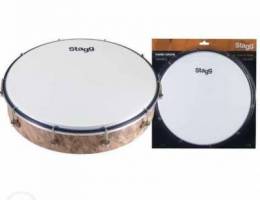 Stagg Tunable Hand Drum -12" Tuneable plas...