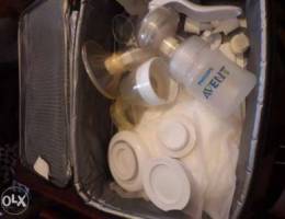 A new breast pumping machine, with a bag a...