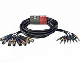 Stagg 5m Multicore Cable (ML-05/8XM8PM)