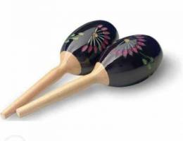 Stagg Hand Shake Maracas - Black