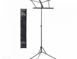 Stagg Music Stand Black with case