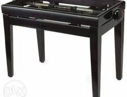 Stagg Black Piano Bench