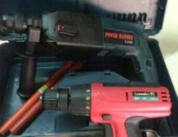 Cordless drill + Rotary Hammer package Ù…Ù‚Ø¯...