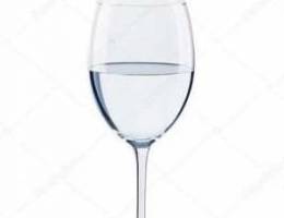 Wine water glass