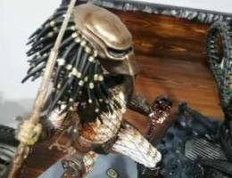 Predator statues