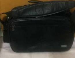 Genuine Leather laptop bag never used