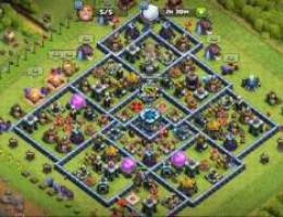 Clash of clans th13 all max