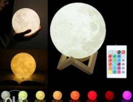 3d moon lamp