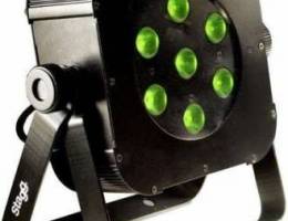 Stagg Flat spotlight with RGB LEDs