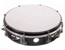 Stagg Tambourine - Plastic Tambourine Brow...