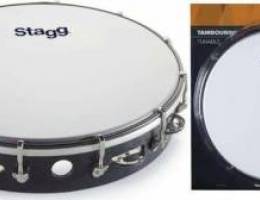 Stagg 12-Inch Tunable Tambourine