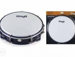 Stagg Tunable Plastic Tambourine With 2 Ro...