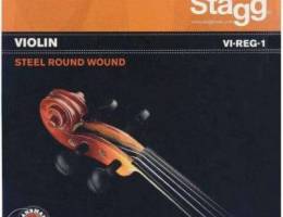 Stagg Violin String Set, Steel Round-Wound...