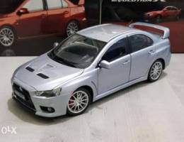 1/18 CSM Mitsubishi Lancer Evo X Silver di...