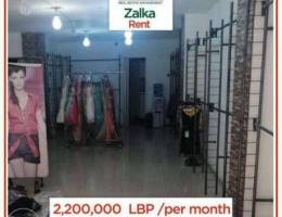 120 SQM Shop In Zalka for rent!