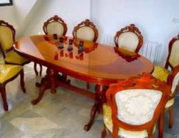 dining room (8 chairs +dressoir + big tabl...