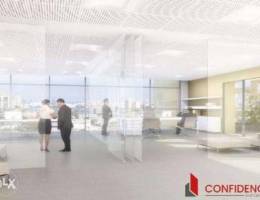 SPACIOUS Office 155 SQM High end Finishing...