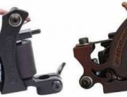 2 Tattoo machines and accessories