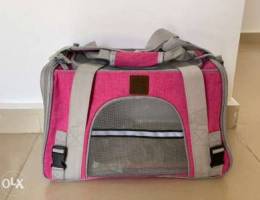 Pink Travel Carrier for Cat or Small Dog/P...