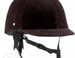 Fouganza C400 Horse-Riding Helmet - Black/...