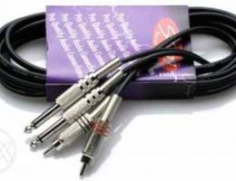 Audio cable STAGG YC-06 / 2P2C