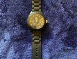 Original Gold and Black Adidas Watch