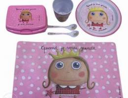 plate set for girls