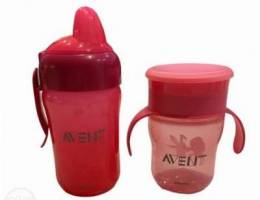 AVENT toddlers sipping cup + bottle