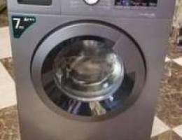 Hisense silver 7kg washing machine