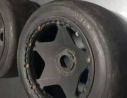 Rear Wheels for Baja slicks - HPI