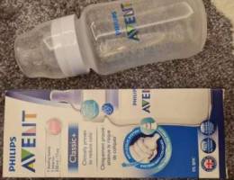 Avent bottles 1m+ and 3m+