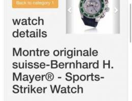 Bernhard H. Mayer -Sports- Striker Watch