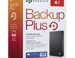 Seagate 4TB external harddrive