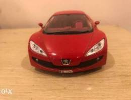 Peugeot rc diecast car model for sale