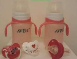 Avent milk bottles