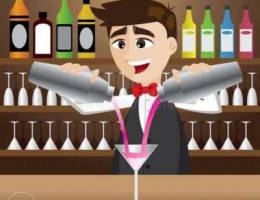 bartender needed for a resort in kfarabida