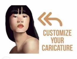 Customize your caricature