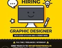 Now Hiring: Graphic Designer