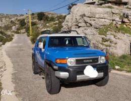 Fj Cruiser Blue & White