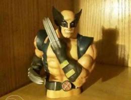 Wolverine piggy bank bust