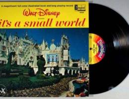 disney s it s a small world vinyl + bookle...