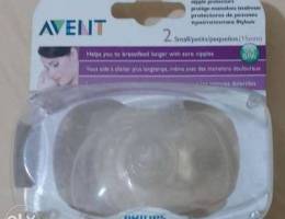 Avent nipple protectors size small