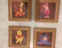 photo frames for babies room.