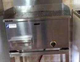 Grill w man2al charou2 hot stainless steel...