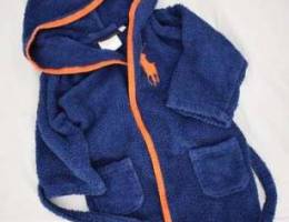 Polo Ralph Laurel baby bathrobe 18-24m