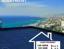 Sea view apartment in Nahr Ibrahim for sal...